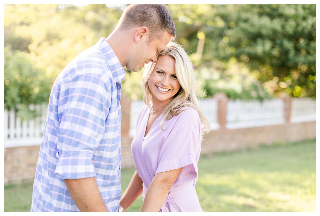 Cape Charles Engagement Portraits, Eyre Hall, Springtime Engagement on the Eastern Shore, VA